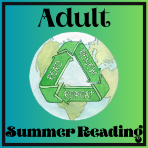 adult summer reading program button
