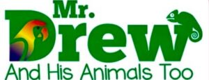 mr. drew and his animals too logo